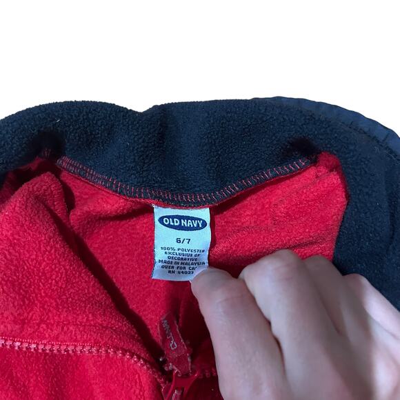 Lot of 2 Boys Quarter Zip & Hoodie Sz 6/7 7X - Picture 4 of 6